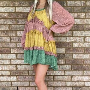 boho tunic dress NWT
